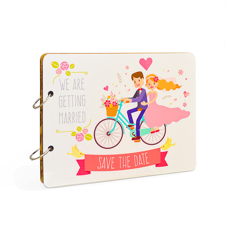 Ahşap Anı Defteri ve Scrapbook | Kraft Sayfalı Kişiye Özel Hediye