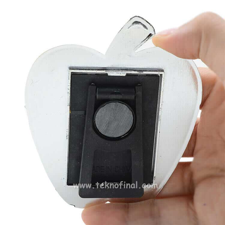 Elma Figürlü Magnet Fotoğraf Çerçevesi - Dekoratif Buzdolabı Magneti