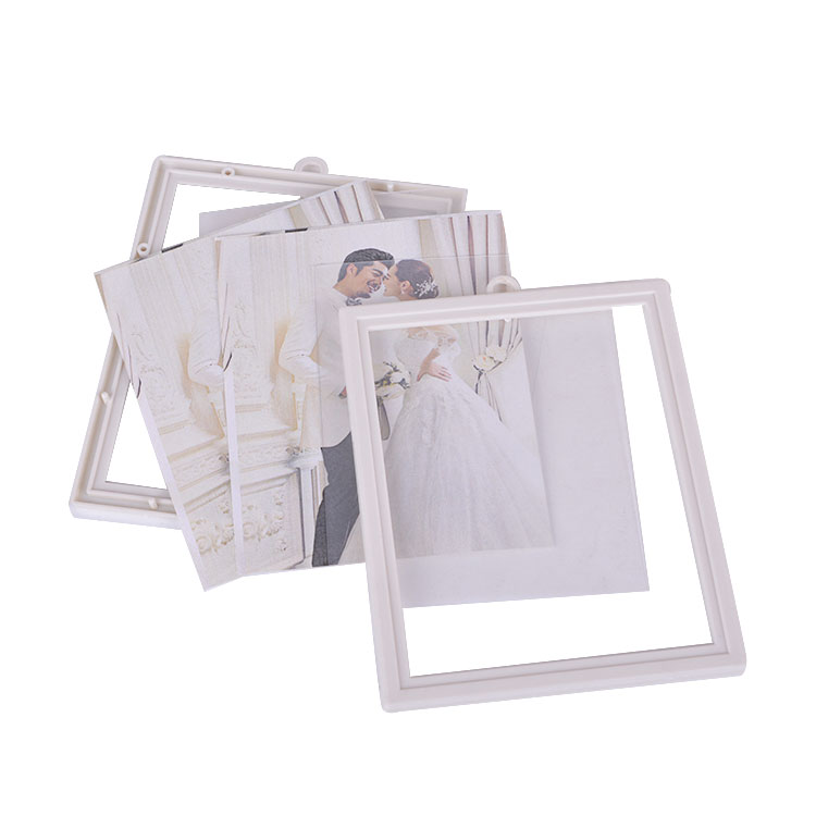 Çift Taraflı Işıklı Fotoğraf Çerçevesi | Dikdörtgen Fotoğraflar İçin