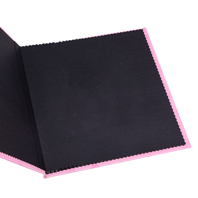 Sevgiliye Hediye Anı Defteri | Pembe Kalpli Tasarım, Siyah Sayfalı