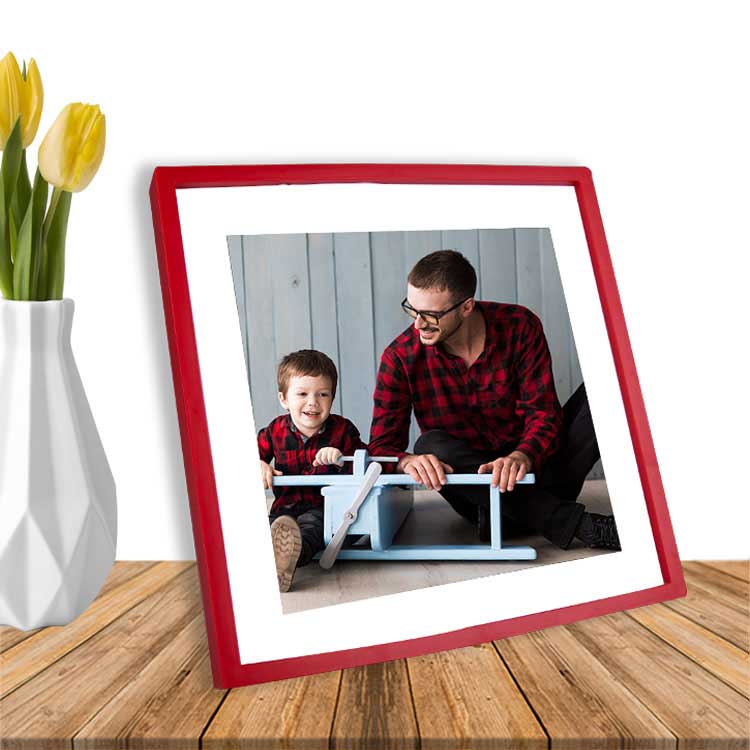 Kişiye Özel Hediye Çerçeve | Tekli 20x20 Sök Tak Duvar Dekoru